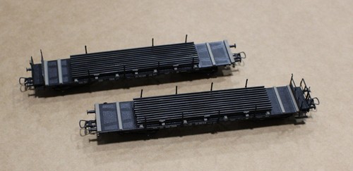 Roco 76195 stake wagons with - stake,