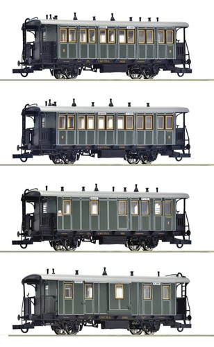 Roco kbay passenger car set - roco,
