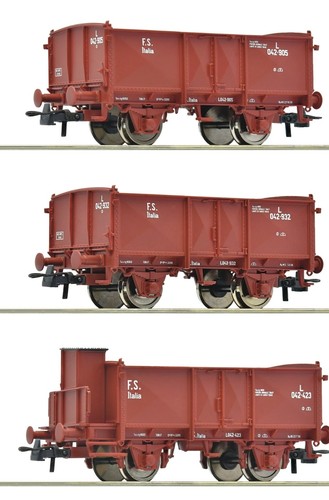 Roco open goods - goods, set